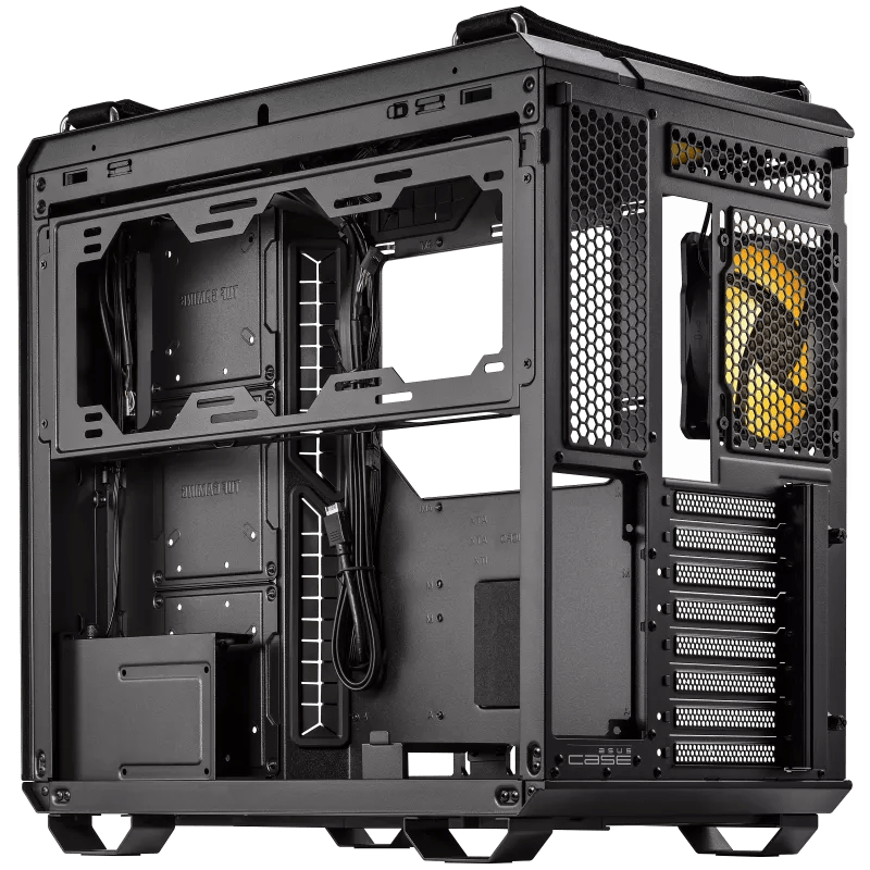 Корпус ASUS TUF Gaming GT502 PLUS TG ARGB BLACK ATX/mATX/mITX GT502 PLUS/BLK/TG//