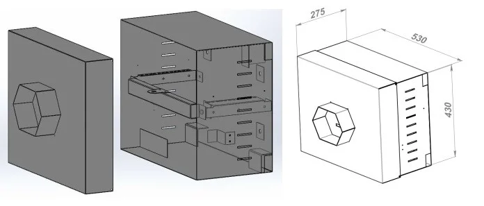 Шкаф антивандальный ТКД