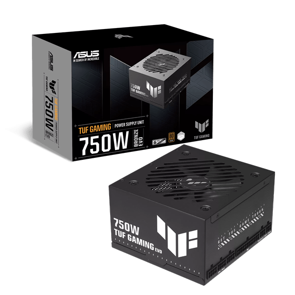 Блок питания ASUS  750W, TUF Gaming 750W Bronze EVO, Full Modular, 80+ BRONZE, TUF-GAMING-750B-EVO
