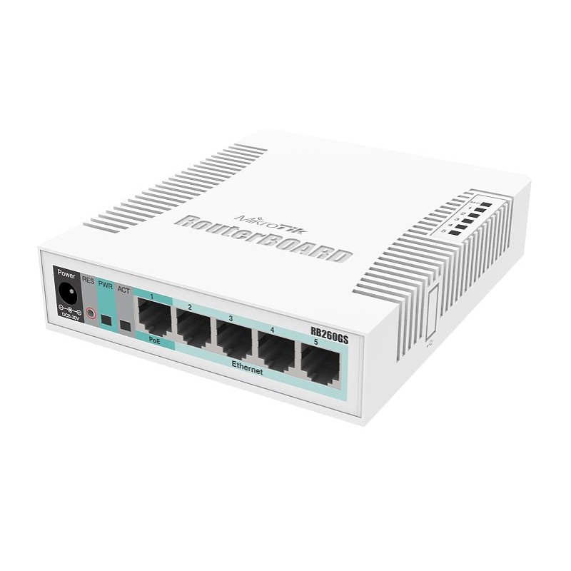 MikroTik Коммутатор RB260GS CSS106-5G-1S