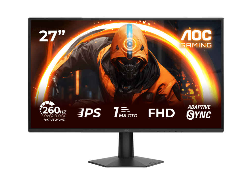Монитор Игровой  27" AOC 27G50Z/01 IPS 1920x1080 260Hz 1ms 300cd/m HDR10 HDMI DP Черный
