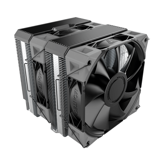 Вентилятор для процессора Montech NX600 (B) TDP 260W 4-pin 1851/1700/1200/115X/AM5/AM4 Black