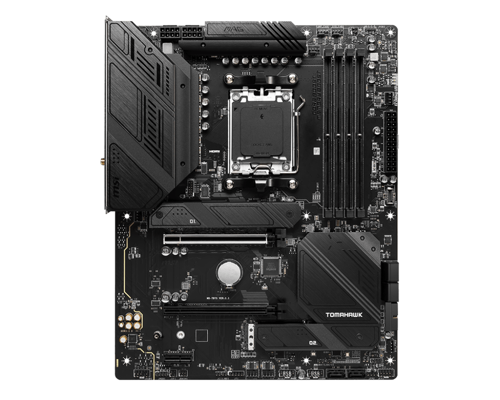 Материнская плата MSI MAG B650 TOMAHAWK WIFI AM5 B650 4xDDR5 6xSATA3 RAID 3xM.2 HDMI DP ATX