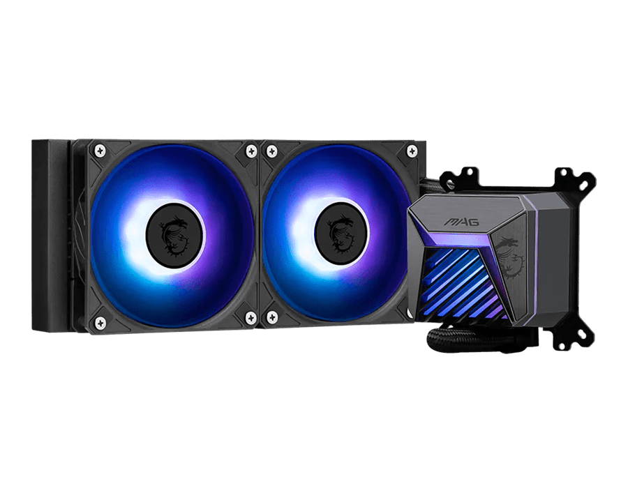 Водяное охлаждение для CPU MAG CORELIQUID A15 240 Socket Intel/AMD, ARGB, Fan 2x120см Черный