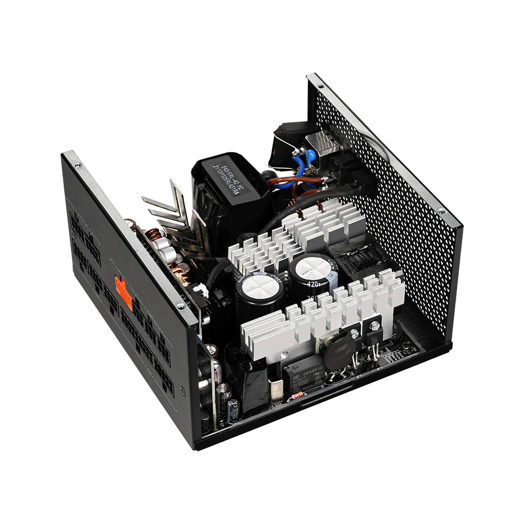 Блок питания PCCooler  850W, YN850, Full Modular, 80+ GOLD, ≥90.5%, Fan 135mm, Черный, P5-YN850-G1F