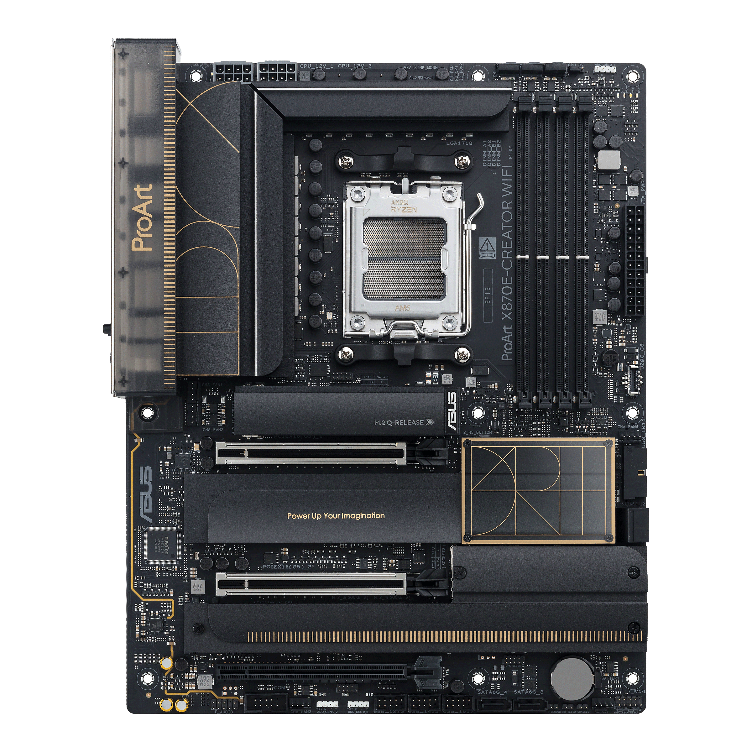 Материнская плата ASUS PROART X870E-CREATOR WIFI AM5 4xDDR5 4xSATA 4xM.2 HDMI ATX