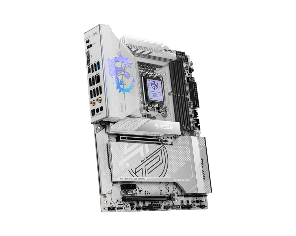 Материнская плата MSI MPG Z890 EDGE TI WIFI LGA1851 4xDDR5 4xSATA3 RAID 5xM.2 1xHDMI 2xThunder ATX