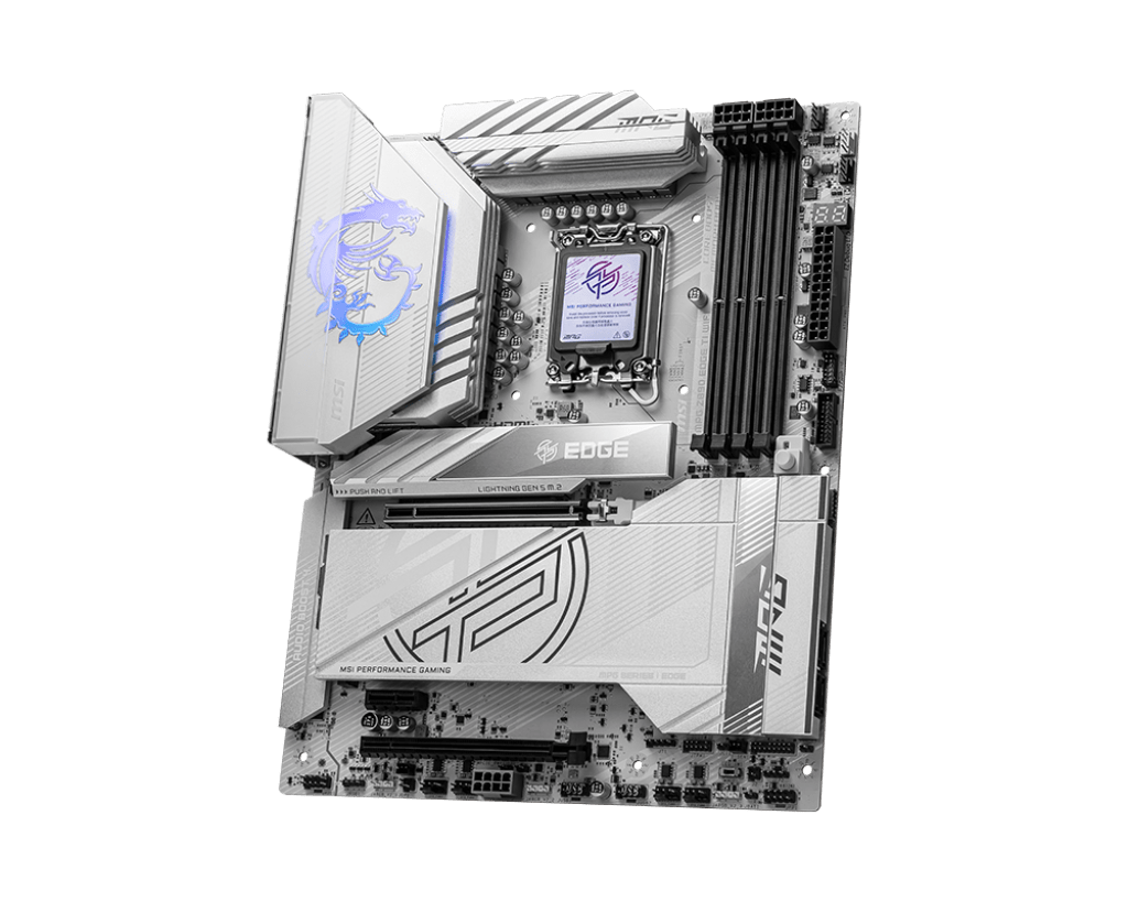 Материнская плата MSI MPG Z890 EDGE TI WIFI LGA1851 4xDDR5 4xSATA3 RAID 5xM.2 1xHDMI 2xThunder ATX