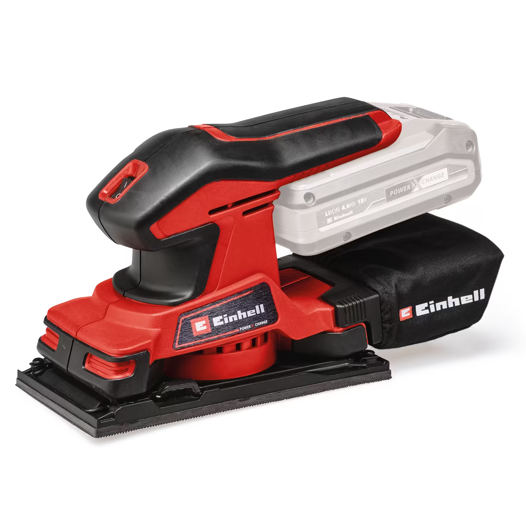 Аккум. Виброшлифмашина Einhell TC-OS 18/187 Li Solo (4460725)
