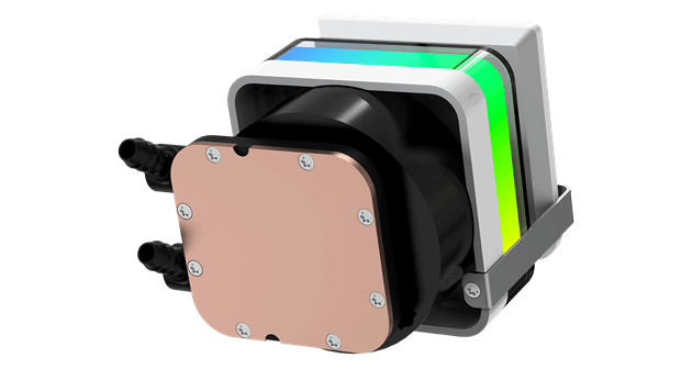 Водяное охлаждение для CPU Ocypus Sigma L24 PRO WH TDP 290W 4-pin Intel/AMD Белый
