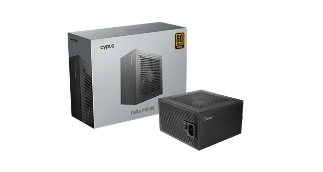 Блок питания Ocypus Delta P550S 550W Non modular, 80+Bronze, КПД 87% Черный,Delta-P550S-BDFBK025X-EU