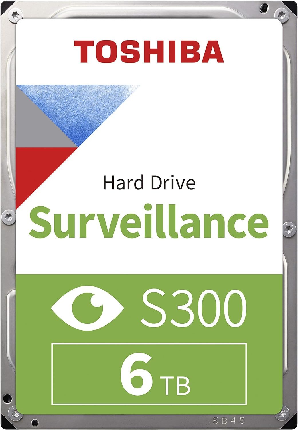 Жесткий диск для Видеонаблюдения HDD  6Tb TOSHIBA S300 Surveillance 5400rpm SATA3 3,5" HDWT860UZSVA