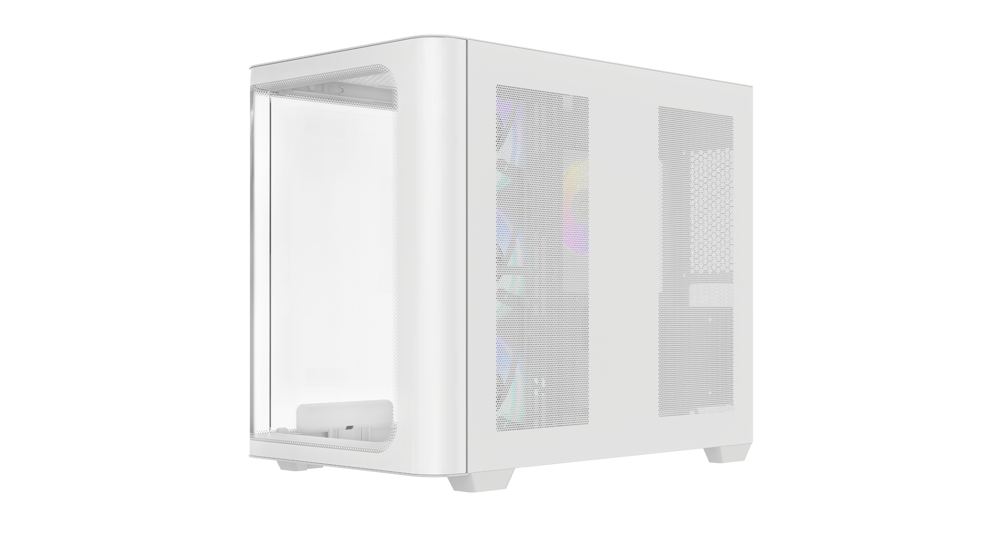 Корпус Ocypus Iota C70 WH Curve ARGB Digital ATX/mATX/mITX 2xUSB Type-C Белый Iota-C70-WHD400CD-GL