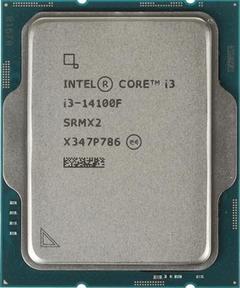 Процессор Intel Core i3-14100F 3.5GHz 4/8 Raptor Lake Refresh 60W LGA1700 Tray