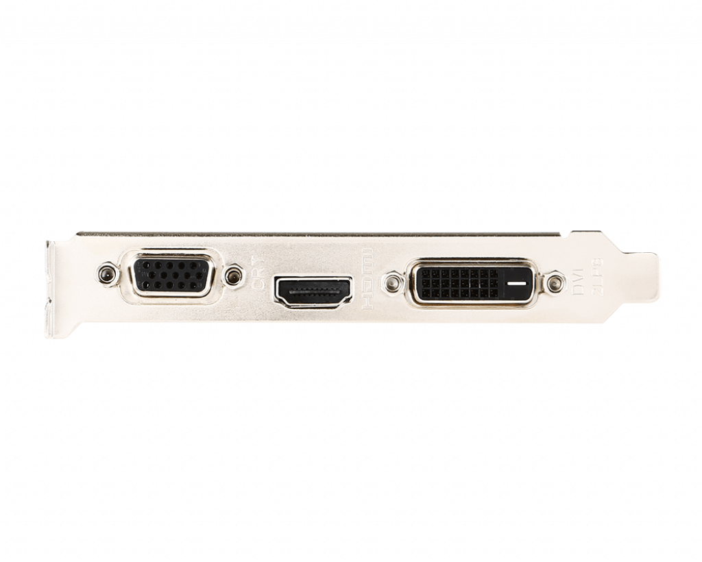 Видеокарта MSI GeForce GT 710, 2GB DDR3 64-bit 1xVGA 1xDVI 1xHDMI GT 710 2GD3H LP
