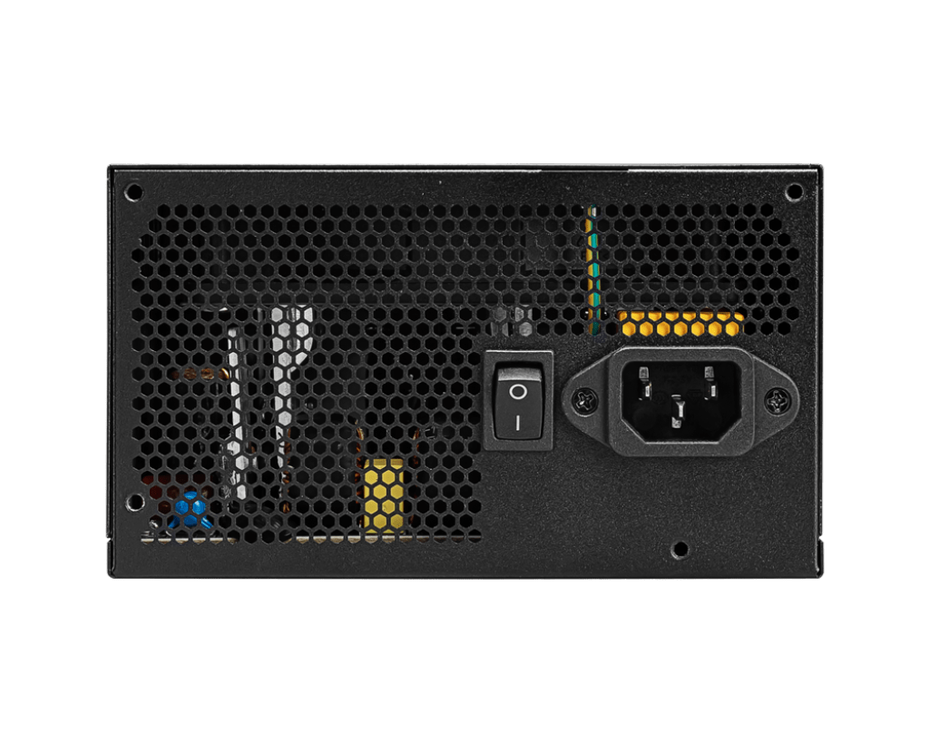 Блок питания MSI  550W, MAG A550BNL, Non Modular, ATX, 80+ BRONZE, КПД >85%, Fan 120mm, Черный