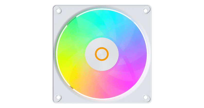 Вентилятор для корпуса Ocypus Gamma F12 Elite WH ARGB 3-IN-1 3x(120x120x25mm) 600-1800RPM Белый