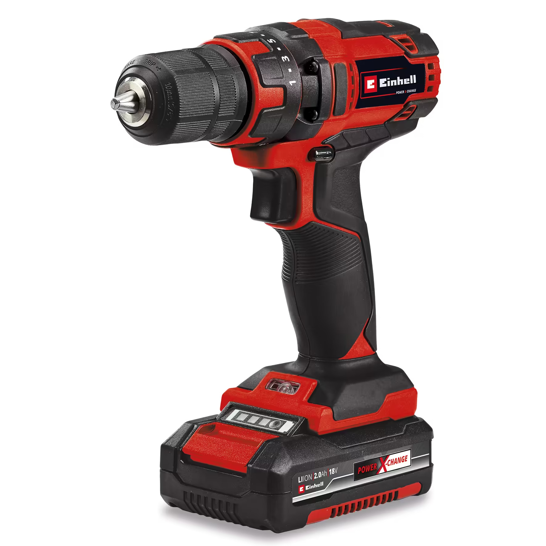 Аккум. Шуруповерт Einhell TC-CD 18/35 Li +39 (2x2,0 Ah) (4513957)