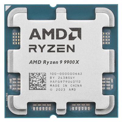 Процессор AMD Ryzen 9 9900X 4,4GHz (5,6GHz Turbo) AM5, Zen5, 4nm, 12/24/ L3 64Mb 120W 100-000000662