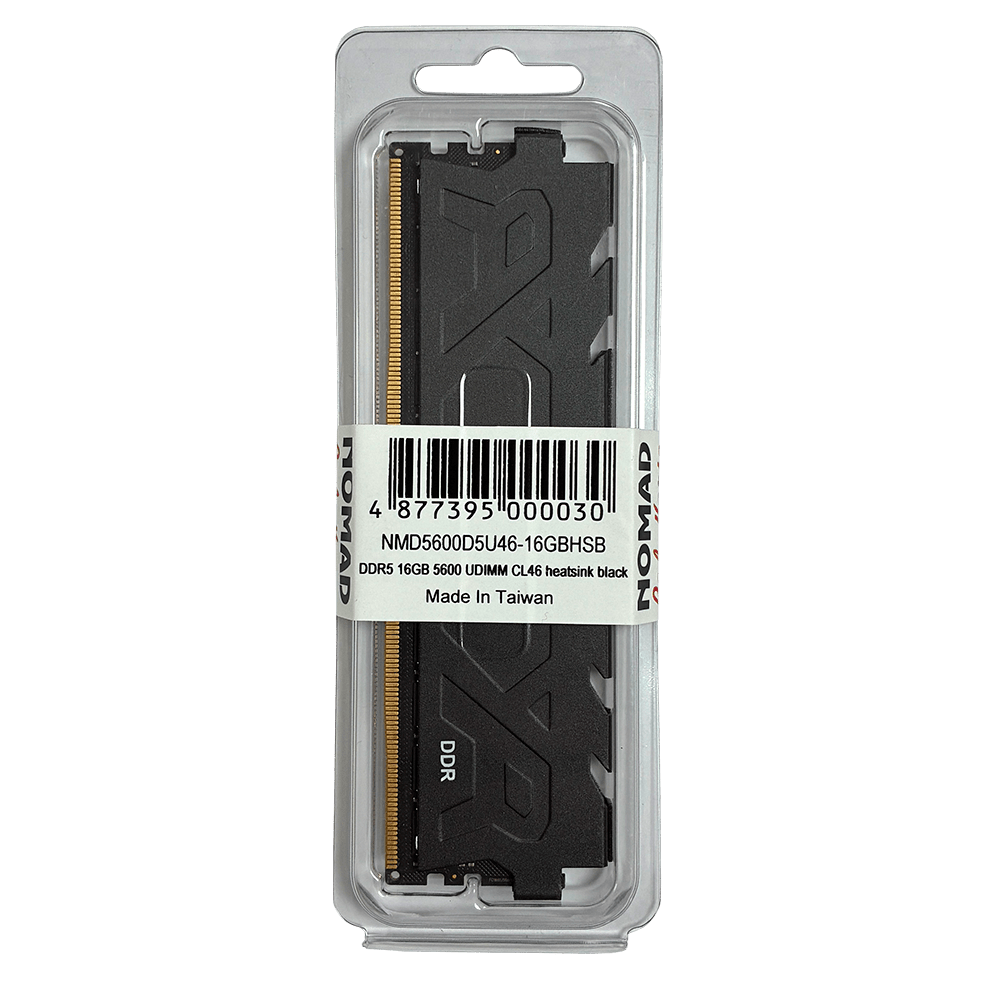 Оперативная память 16GB DDR5 5600MHz NOMAD UDIMM CL46 NMD5600D5U46-16GBHSB Heatsink Black