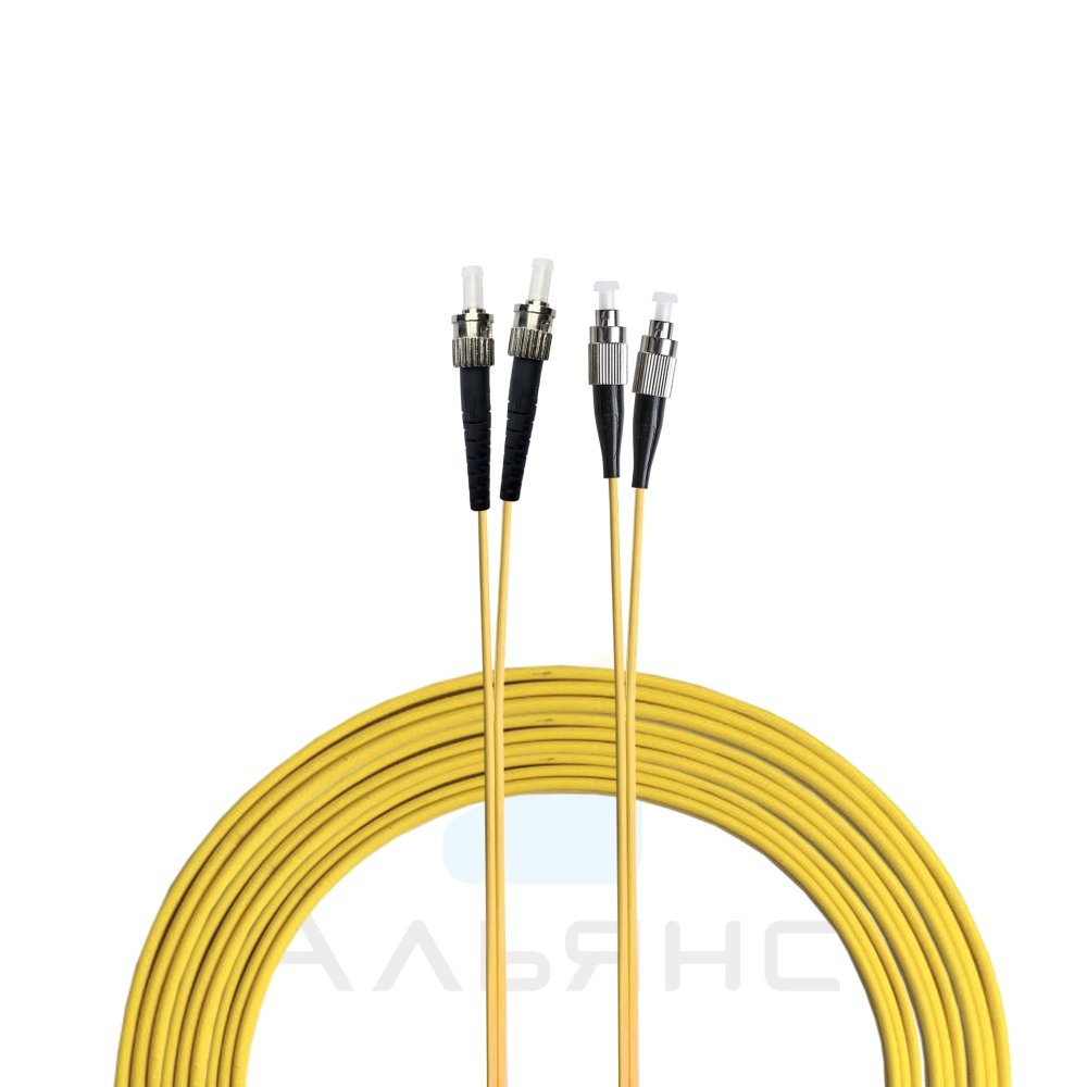 Патчкорд ST/UPC-ST/UPC 2мм SM 9/125 Duplex - 2 м