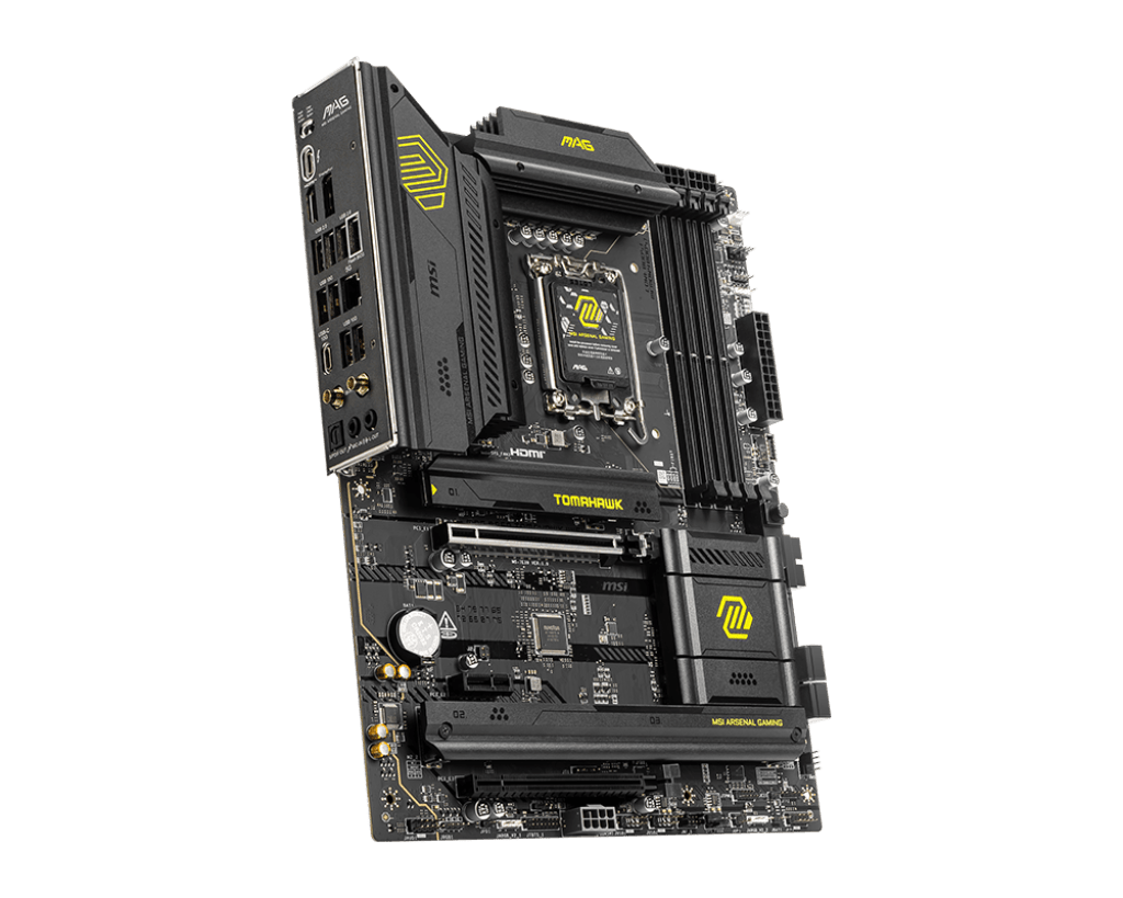 Материнская плата MSI MAG B860 TOMAHAWK WIFI LGA1851 4xDDR5 4xSATA3 RAID 3xM.2 HDMI DP 2xType-C ATX