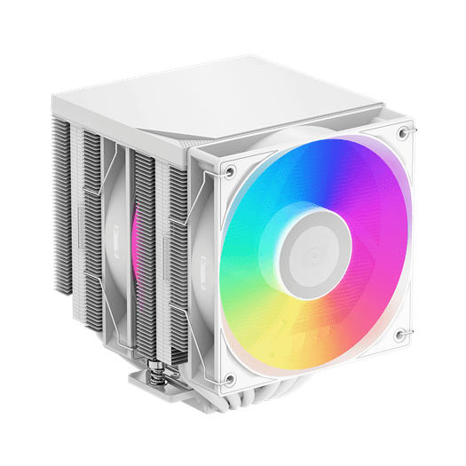 Вентилятор для процессора PCCooler RT620Pro TC ARGB WH TDP 265W 4pin 1851/1700/1200/115x/AM5/AM4 Бел