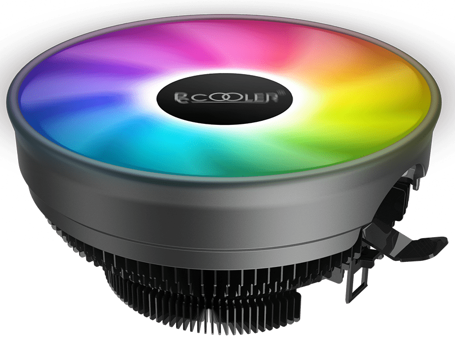 Вентилятор для процессора PCCooler E126M PRO RGB TDP 100W 1700/1200/115x/АМ5/AM4/AM3/AM3+/AM2 Черный