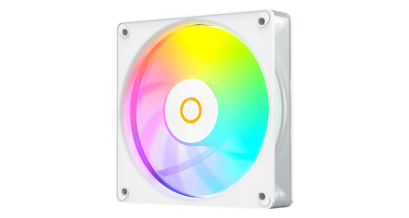 Вентилятор для корпуса Ocypus Gamma F12 Elite WH ARGB REVERSE BLADE 3-IN-1 3x(120x120x25mm) Белый