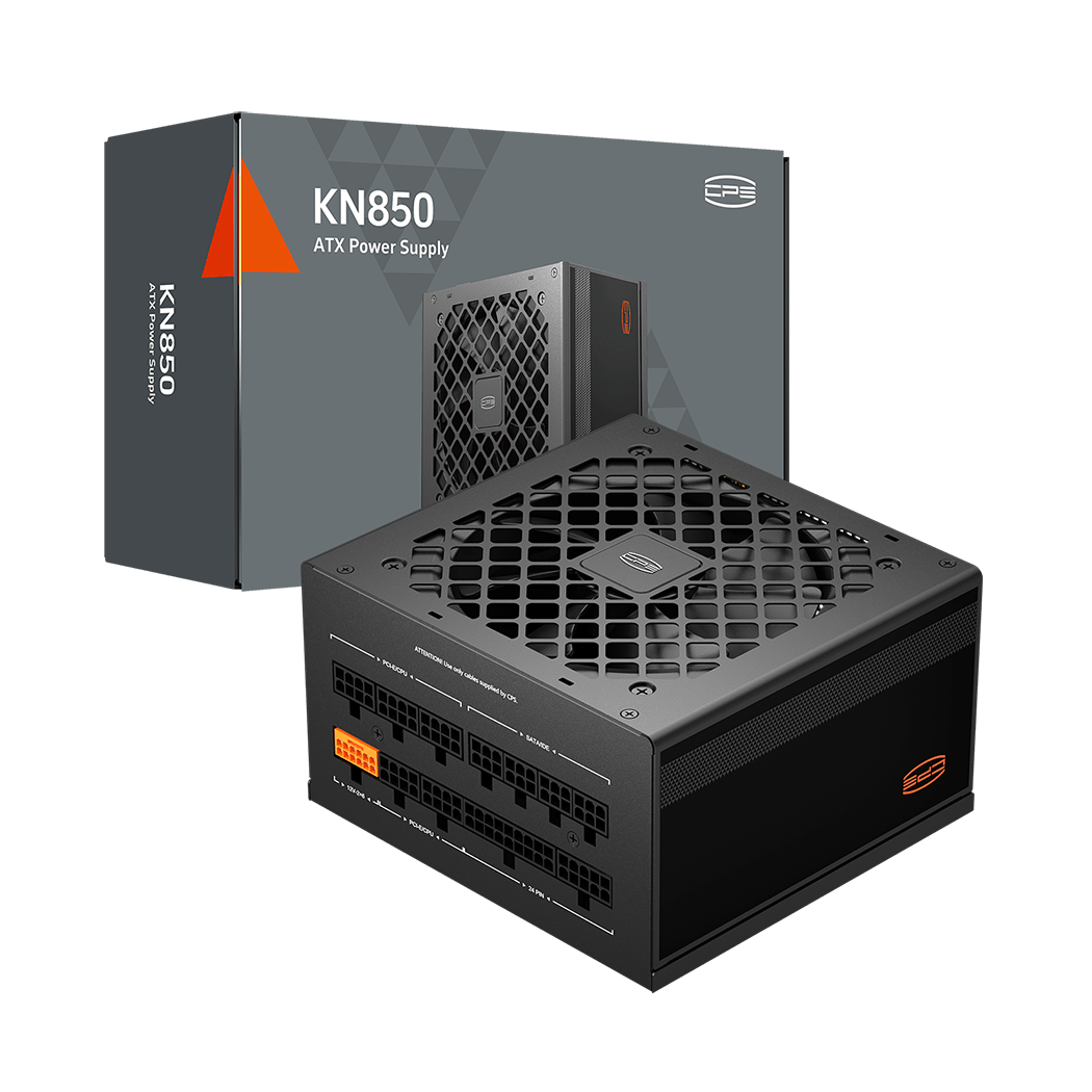 Блок питания PCCooler KN850, 850W, Full Modular, 80PLUS GOLD, Fan 120mm, Черный, P3-KN850-G1F
