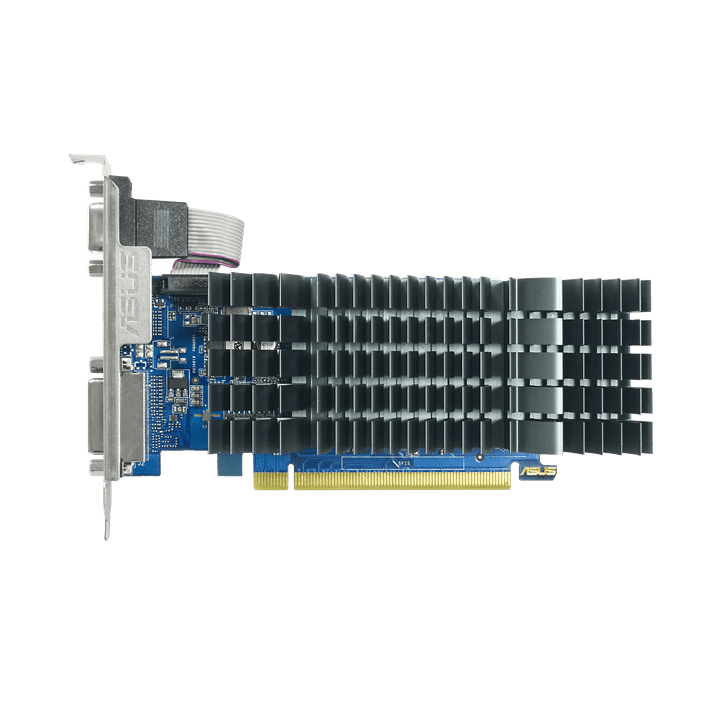 Видеокарта ASUS GeForce GT710 2Gb 32bit GDDR5 D-Sub DVI HDMI PCI Express 2.0 GT710-SL-2GD5-BRK-EVO