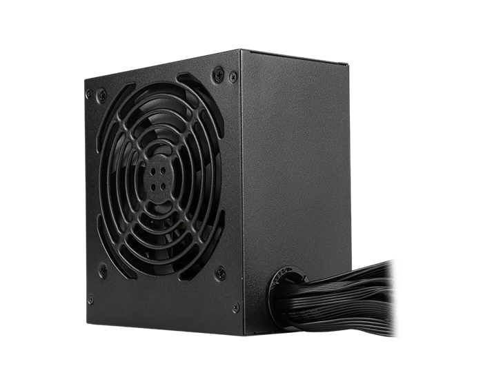 Блок питания MSI  850W, MAG A850GN PCIE5, Non Modular, ATX, 80+ GOLD, КПД >90%, Fan 120mm, Черный
