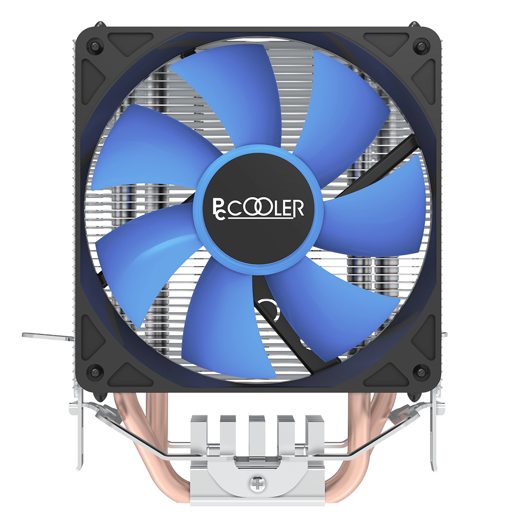 Вентилятор для процессора PCCooler S93 V2 TDP 120W 3-pin 1700/1200/115x/AM5/AM4/AM3 Черный с Синим