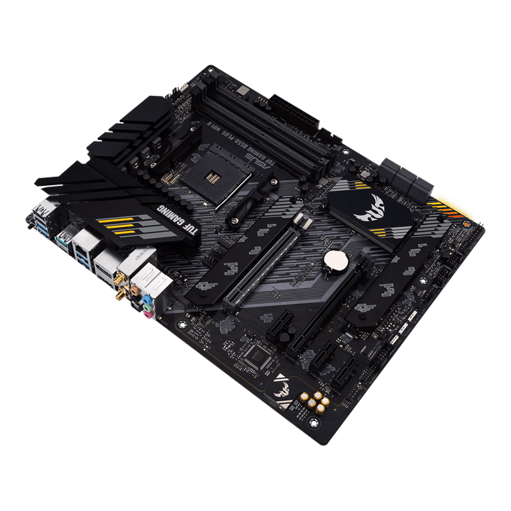 Материнская плата ASUS TUF GAMING B550-PLUS WIFI II AM4 4xDDR4 6xSATA3 2xM.2 RAID HDMI DP ATX