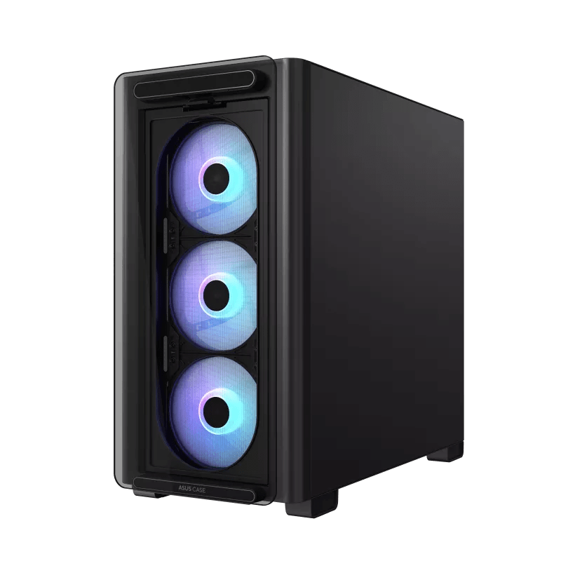 Корпус ASUS A23 PLUS TG ARGB BLACK mATX/mITX/ A23 PLUS TG/ARGB FANS