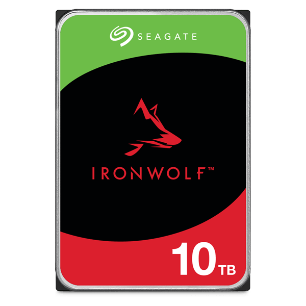 Жесткий диск для NAS систем 10Tb HDD Seagate IronWolf SATA 6Gbit/s 3.5" 7200 rpm 256Mb ST10000VN000