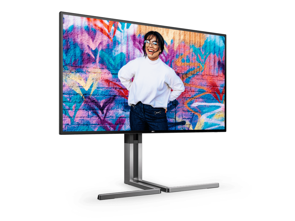 Монитор 27" AOC U27U3CV NanoIPS 3840x2160 60Hz 4ms 400cd/m 1300:1 2xHDMI 1xDP 4xUSB3.2 SP 3Wx2 Black