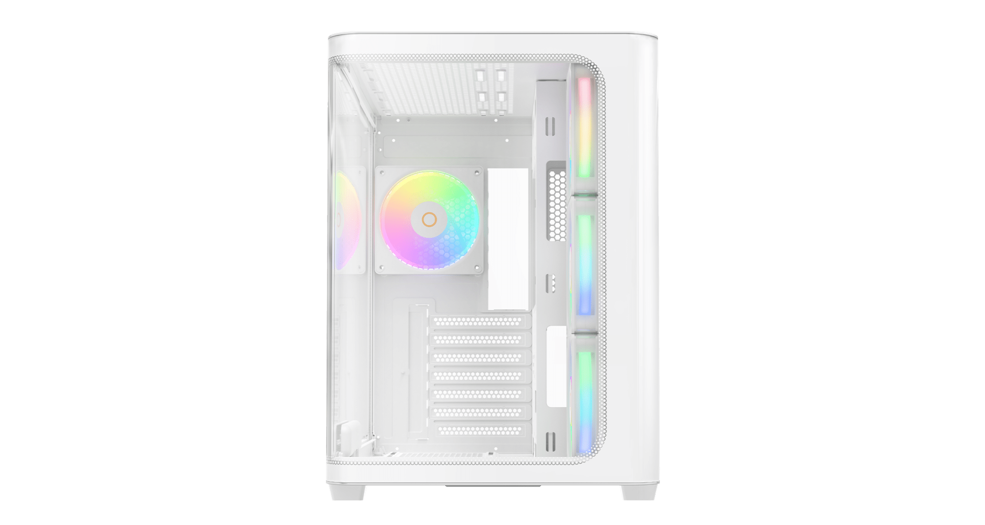 Корпус Ocypus Iota C70 WH Curve ARGB Digital ATX/mATX/mITX 2xUSB Type-C Белый Iota-C70-WHD400CD-GL