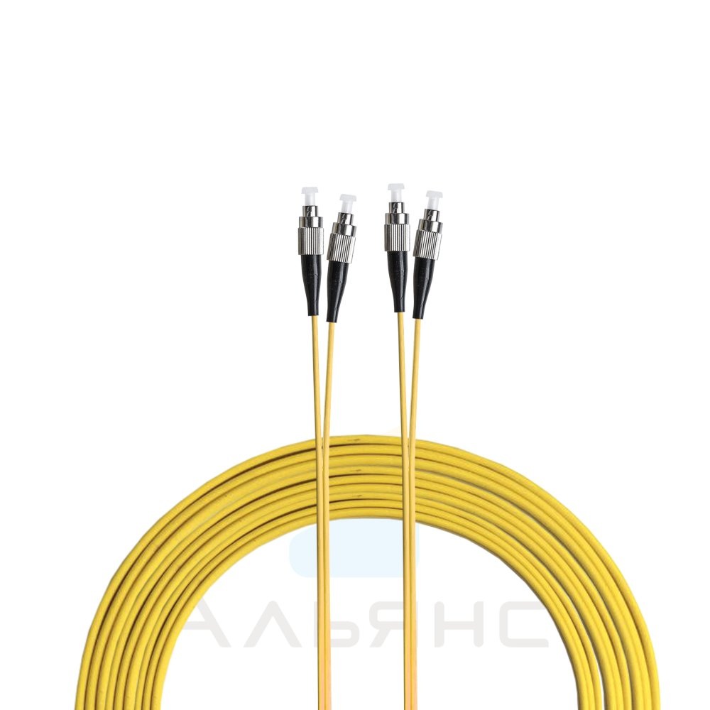 Патчкорд FC/UPC-FC/UPC  2мм SM 9/125 Duplex - 5 м