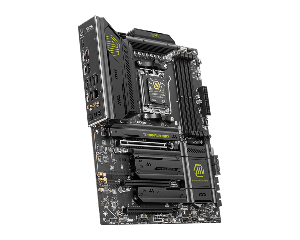 Материнская плата MSI MAG B850 TOMAHAWK MAX WIFI AM5 4xDDR5 4xSATA3 RAID 4xM.2 HDMI 3xType-C ATX
