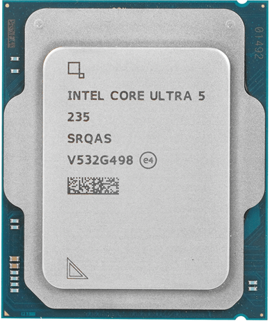 Процессор Intel Core Ultra 5 235 3.4/5GHz 14C/14T Arrow Lake 65W FCLGA1851 TRAY