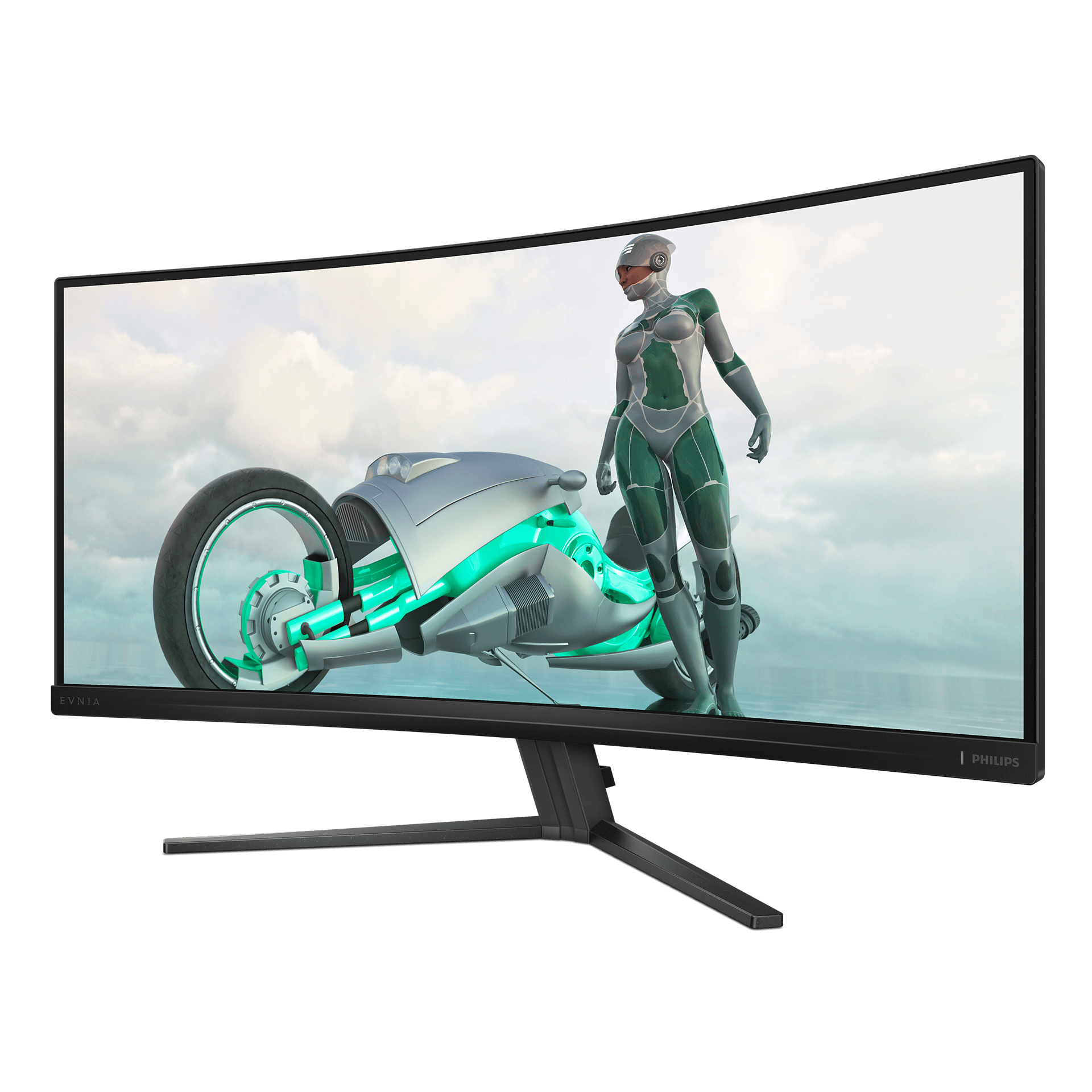 Монитор 34" PHILIPS 34M2C3500L/01 VA 3440x1440 180Hz R1500 300кд/м 0,5мс 4000:1 1DP 2HDMI