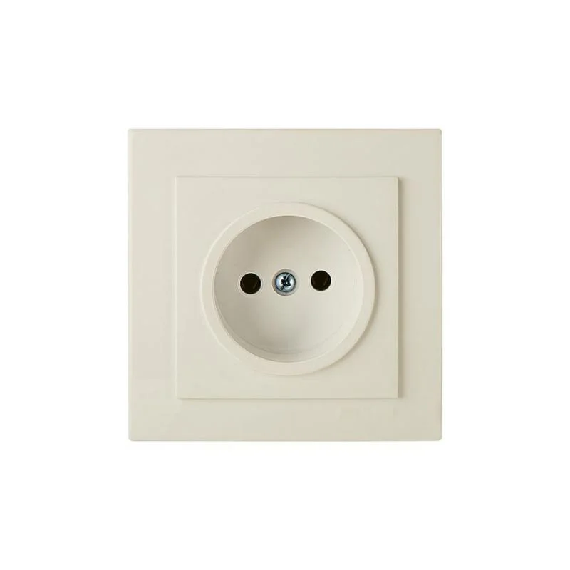 Розетка RS 16-131-Б (пластик)