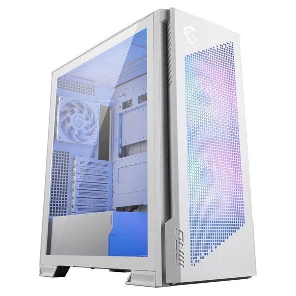 Компьютерный корпус MSI MPG VELOX 300R AIRFLOW PZ WHITE EATX/ATX/mATX/mITX 2xUSB, Type-C White