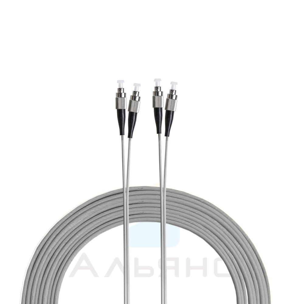 Патчкорд FC/UPC-FC/UPC   2мм MM 62,5/125 OM1 Duplex - 1 м