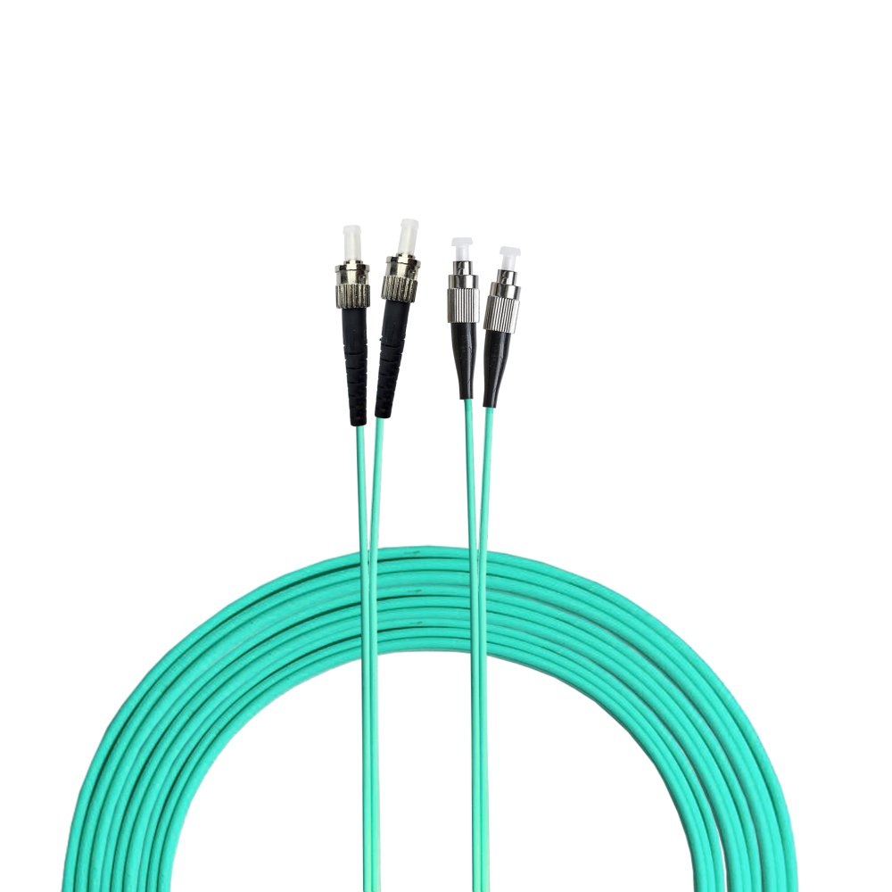 Патчкорд FC/UPC-ST/UPC   2мм MM 50/125 OM3 Duplex - 1 м
