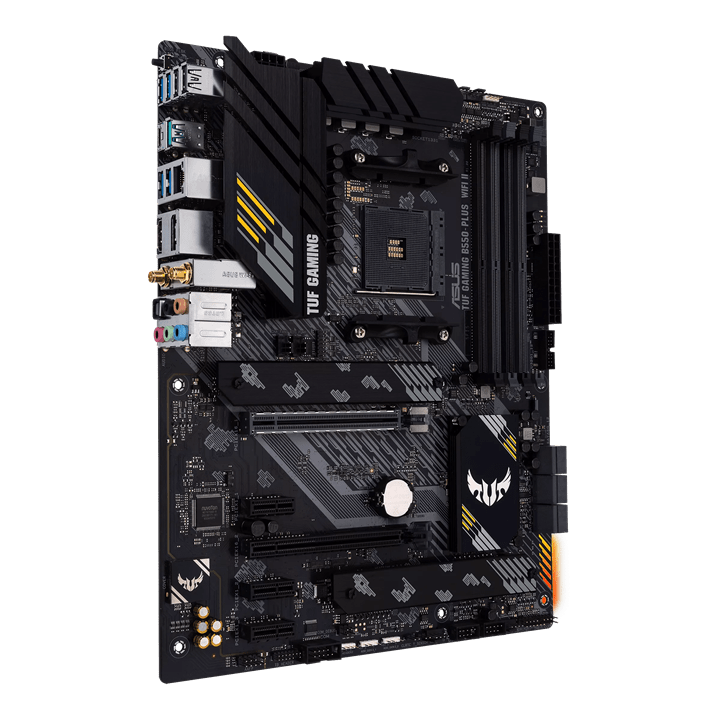 Материнская плата ASUS TUF GAMING B550-PLUS WIFI II AM4 4xDDR4 6xSATA3 2xM.2 RAID HDMI DP ATX