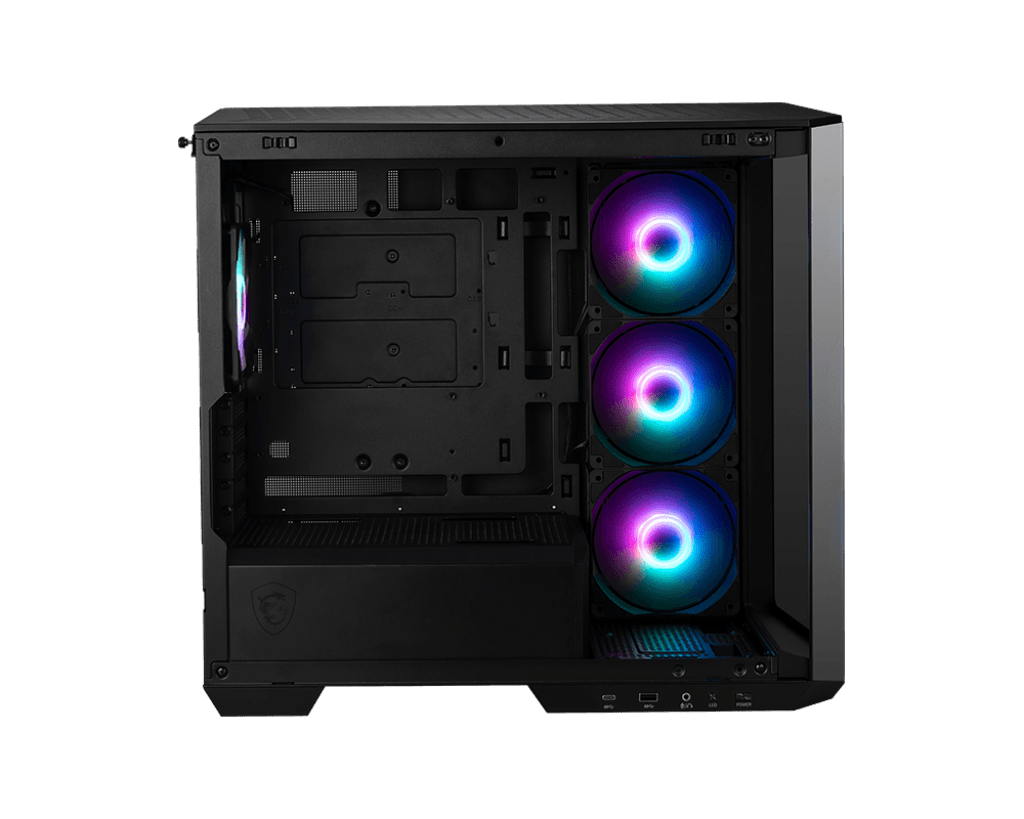 Компьютерный корпус MSI MAG PANO M100R PZ mATX/ITX 1x3.5"/2.5", USB 3.2 Type-A Black