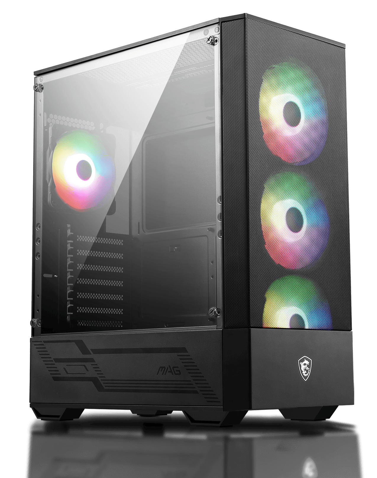 Компьютерный корпус MSI MAG FORGE 112R ATX/mATX/ITX 2 x USB 3.2 Gen1, ARGB