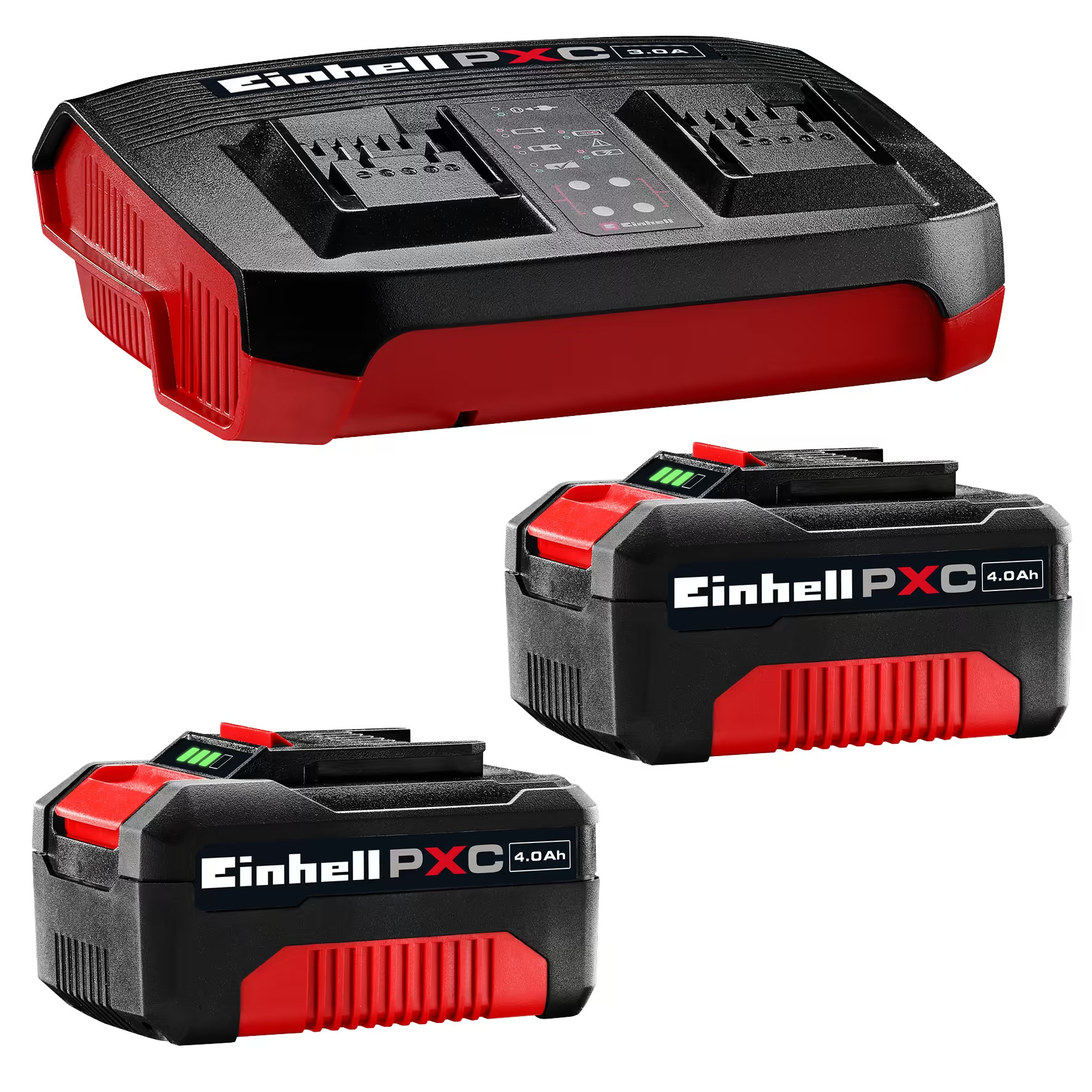 Зарядное устройство в комплекте Einhell 2x 4,0Ah & Twincharger Kit 1 (4512112)